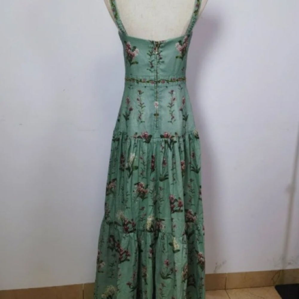 Agua by Agua Bendita Lima Orquidea Linen Maxi Dress - Picture 7 of 14